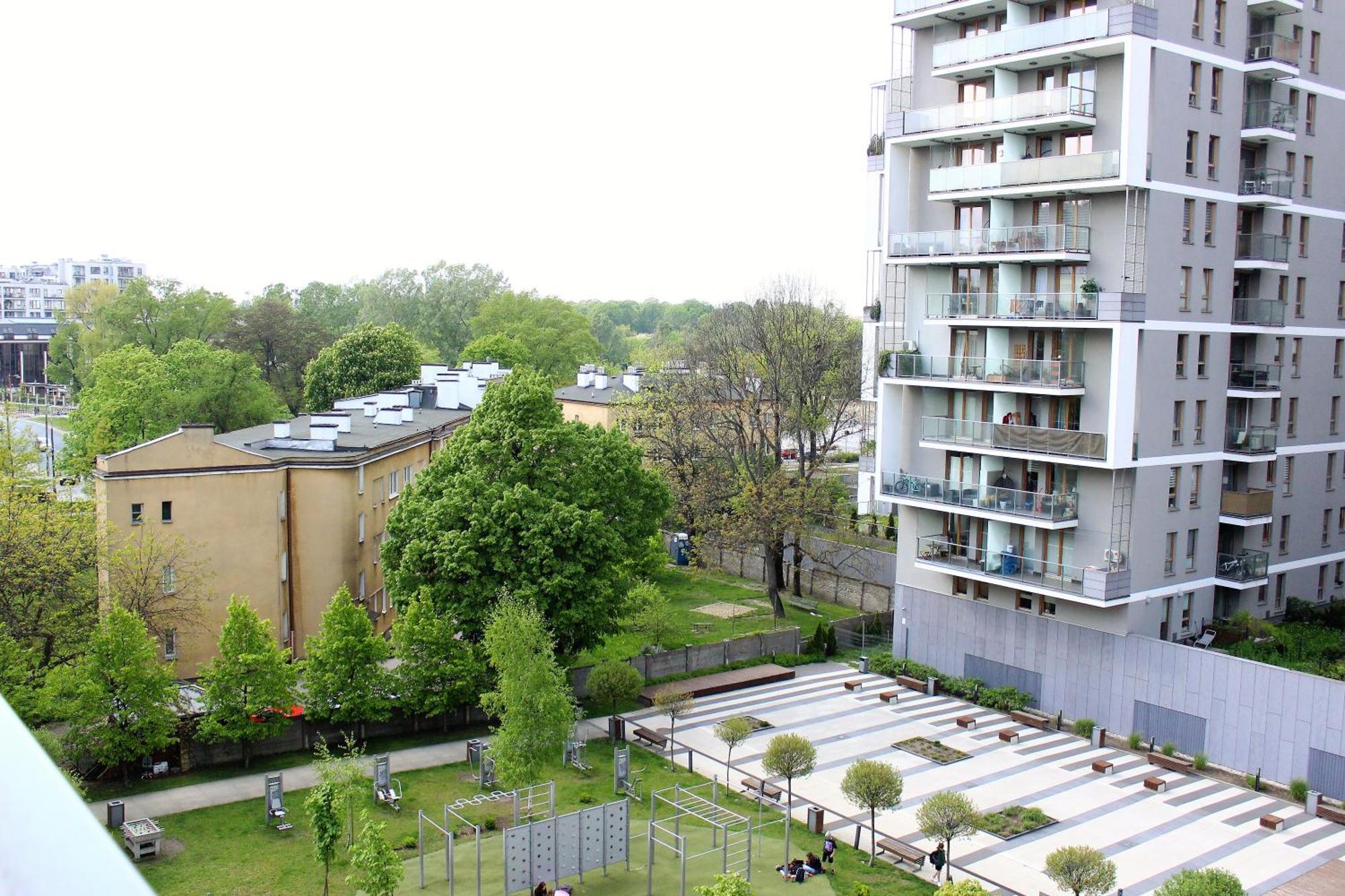 Labo Apartment Bliska Wola - Parking, Klimatyzacja Varsó Kültér fotó