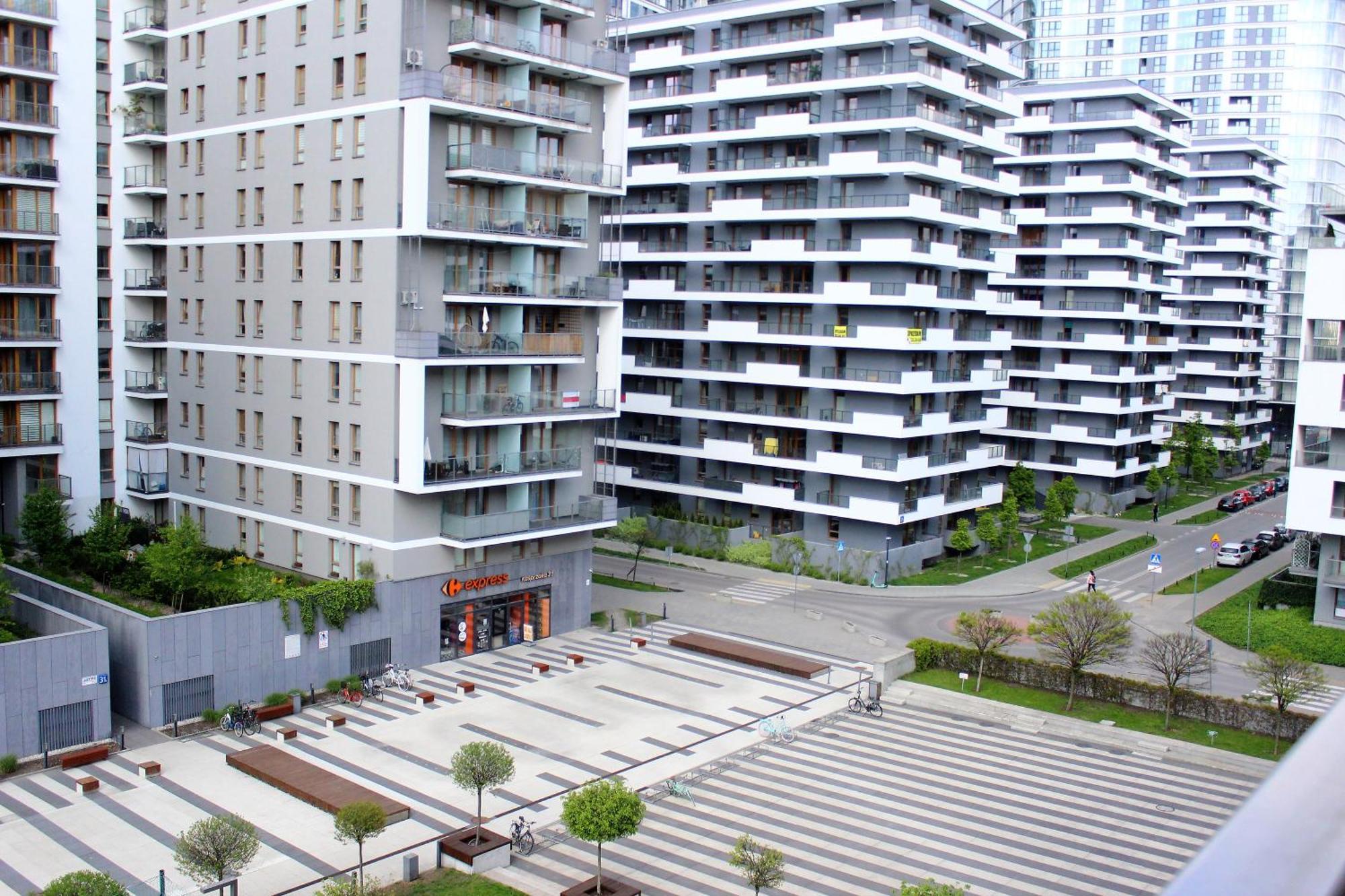 Labo Apartment Bliska Wola - Parking, Klimatyzacja Varsó Kültér fotó
